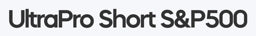 December 20 Chart of the Day - ProShares UltraPro Short S&P 500